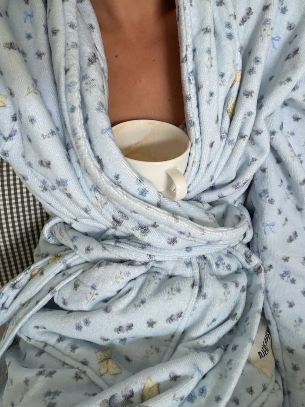 DJERF AVENUE Sold Out Blueberry Bloom Robe